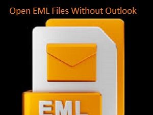 Open EML files without Outlook