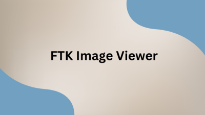 FTK image viewer