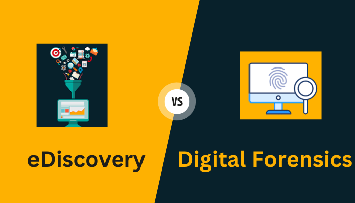 ediscovery vs digital forensics