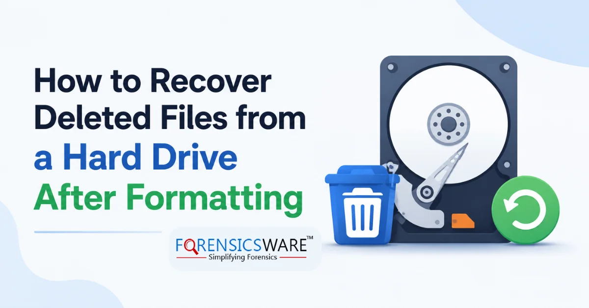 Recover Deleted Files from a Hard Drive After Formatting