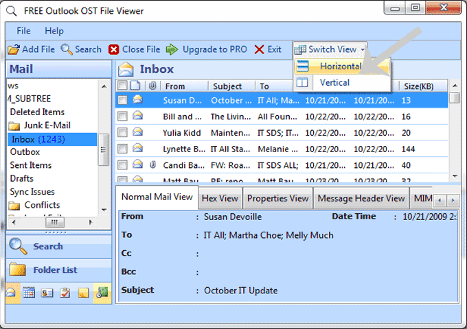 Outlook OST Viewer 